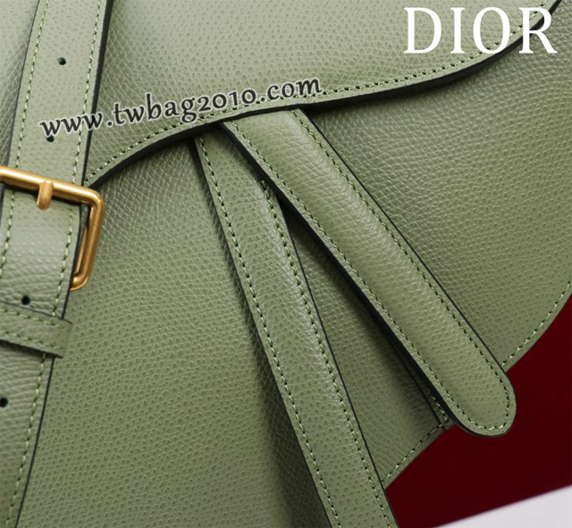 Dior专柜新款迪奥高仿原单长肩带大小号牛皮马鞍包手拎斜挎包 djfk1804